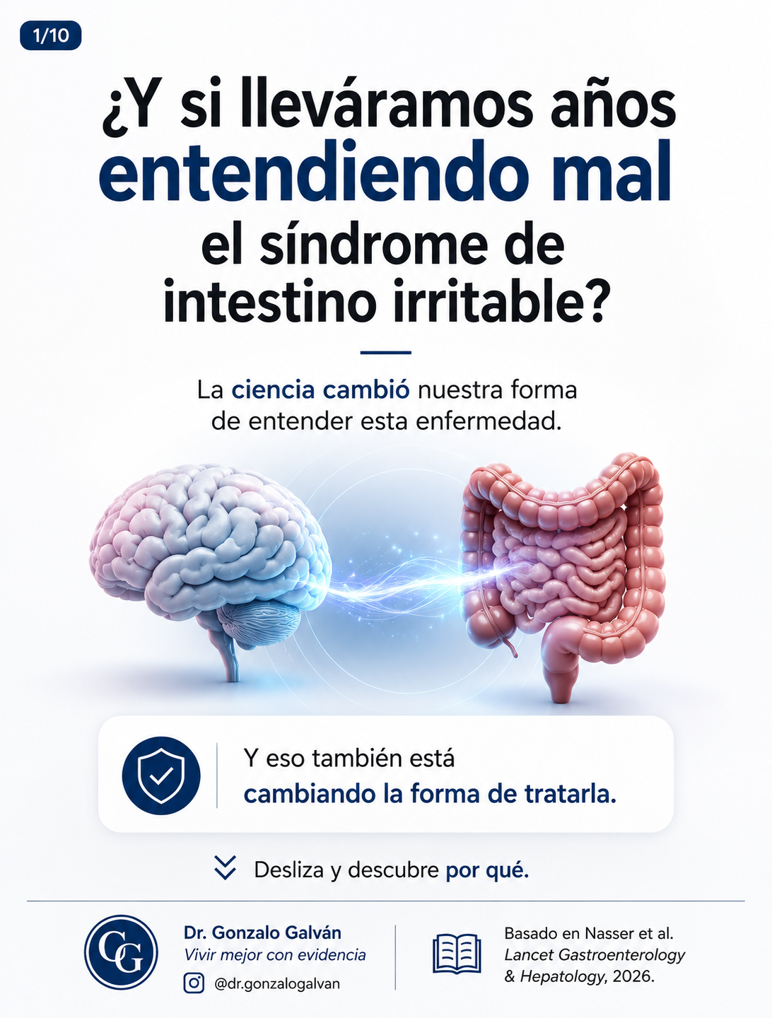 Síndrome de intestino irritable — diapositiva 1 de 8